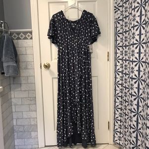 NWT Isabel Maternity polka dot dress